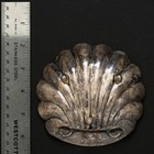 Sterling Silver Scallop Sea Shell Dish Jewelry Holder - Vtg Mexico 925 3 2oz 90g