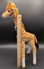 Vintage Original Steiff Bendy Giraffe 15  Tall Plush Germany Tags Button 0755 40