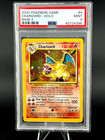 Psa 9 Graded Vintage Pokemon Tcg Charizard Holo Base Set 2 Ii 4 130