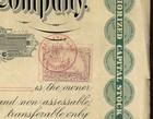 Rare 1901 Pan American Exposition Stock Certificate Signed By Expo President  Am