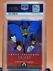 Batman Topps 1993 Dc Comics Animated Series Cover Card Trading Card  1 Psa 8