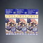 Vintage Usc Vs Notre Dame 10-15-2005  bush Push  Gameday Program 3 Ticket Stubs