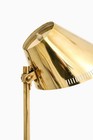 Table Lamp In Brass By Paavo Tynell  1950 s Modern Mid Century Handmade Vintage