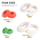 200pcs Mixed Sizes Castration Bands For Goats  Lambs  Sheeps Calves