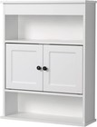 Bathroom Wall Cabinet Over The Toilet Storage With 3 Shelves Medicine Organizer