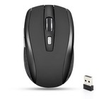 Black Wireless Cordless 2 4ghz Mouse Usb Dongle Optical Scroll For Pc Laptop Us