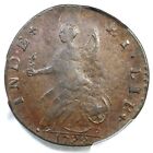 1788 Rr-25 R-2 Pcgs Au 55 Bust Right Vermont Colonial Copper Coin