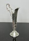Antique 1935 Sterling  Silver  800 Pitcher Jug Italy 9    High 218 6 Grams
