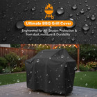 Bbq Gas Grill Cover Barbecue Waterproof Outdoor Heavy Duty Uv Protection 57 Inch