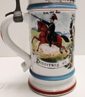 Antique Artillery Regimental Beer Stein Named With History Lithophane 