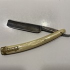 Dubl Duck Goldedge Pearlduck Solingen Straight Razor Restored Shave Ready