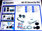 2 Camera Swann Swnvk-460kh2   Us Nvk-460 Wi-fi Security Kit    White   500gb Hdd