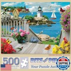 Bits And Pieces     500 Piece Jigsaw Puzzle For Adults     Seacoast Serenity - Oc