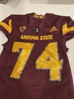 Game Worn Used Arizona State Sun Devils Jersey Pat Tillman Adidas Xl  74