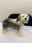 Vintage Coopercraft Dulux Old English Sheepdog Porcelain Figurine Dog Statue