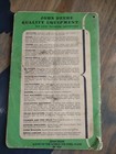 John Deere No  490 Two Row Tractor Corn Planter Operator Manual