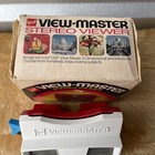 Vintage Gaf Viewmaster Viewer View Master Red White Glacier Park  Made Usa