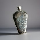 Antique Japanese Art Deco Sterling Perfume Bottle W dauber C1930