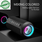 Portable Bluetooth Speaker  Ipx7 Waterproof  24w Loud Sound  Deep Bass  Bluetoot