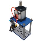2866lbs 1300kg 110v Pneumatic Punch Press Machine With Controller 0 5-0 8mpa