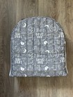 Baby Delight Snuggle Nest Portable Infant Bassinet Sleeper Gray White  love You 