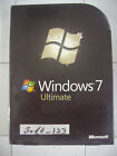 Microsoft Windows 7 Ultimate Full 32   64 Bit Dvds Ms Win  sealed Retail Box 