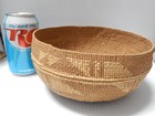Antique Yurok  hupa  Basket Mush Bowl Hat Northern California - Clean   Nice  