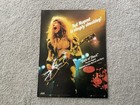 Ted Nugent 1979    state Of Shock    Lp Original Print Poster Type Ad Epic Records