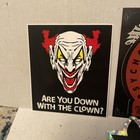 I c p  Insane Clown Possee - Clown Logos Stickers X3