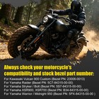 5 75  Led Headlight Adapter Ring Mount Kit For Yamaha Bolt Raider Xsr Vulcan 900