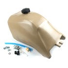 Plastic Gas Fuel Tank Fourtrax Beige With Petcock For Honda Trx300 1993-2000
