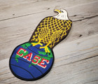 Vintage Case Tractor Eagle On Globe Large Patch New Old Stock