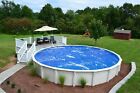 1200 Series Swimming Pool Blue Solar Heating Blanket Cover -  choose Pool Size 