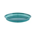 Tablecraft 1086fg Texas Platter Basket 12 75in X 9 7in Green 3 Dz