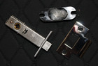 Baldwin 8510-260 Passage Knob Latch Bolt 2-3 8  2 375 Bs Polished Chrome Nos   