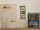 1956 Sahara Casino Hotel Las Vegas Nevada Nv Letterhead Envelope Post Card Vtg