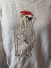 American Eagle Pullover Sweatshirt Small Polar Bear Ugly Christmas Sweater Santa
