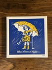Morton Salt When It Rains It Pours 3 Tiles Trivets Coasters 1914  1933  1968