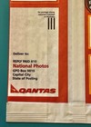Qantas Airlines Barf Bag