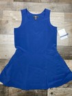 Athleta Girl Lot Of 2 Size L 12 Navy Blue Tan School Day Dresses Uniforms New
