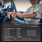 73 438 In Clutch Cable For Suzuki Sidekick 1989 1990 1991 Geo Tracker 1991-1995