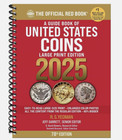 A Guide Book Of United States Coins Red Book 2025 New   Large Print  