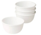 Corelle Classic Winter Frost White  Rice Bowls  Set Of 4  12-oz