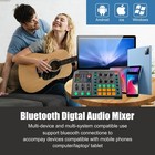 Complete Studio Recording Kit Mixer Condenser Microphone Music Podcast Earphone
