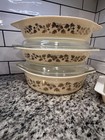 Vintage Pyrex Golden Acorn Set
