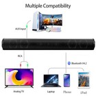 Surround Sound Bar 4 Speaker System Wireless Subwoofer Tv Home Theater   Remote