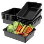 12pack Commercial Bus Box utility Tub - Plastic Storage Bin Dish Basin  13 Liter