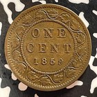 1859 Canada Large Cent Lot t4775 Wide  9 