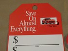 Vintage 1990 s Dodge Dealer Advertising Viper Save On Almost Everything