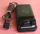 Vintage Bakelite Button Style Foot Controller Singer 301  401  403  404  black 
